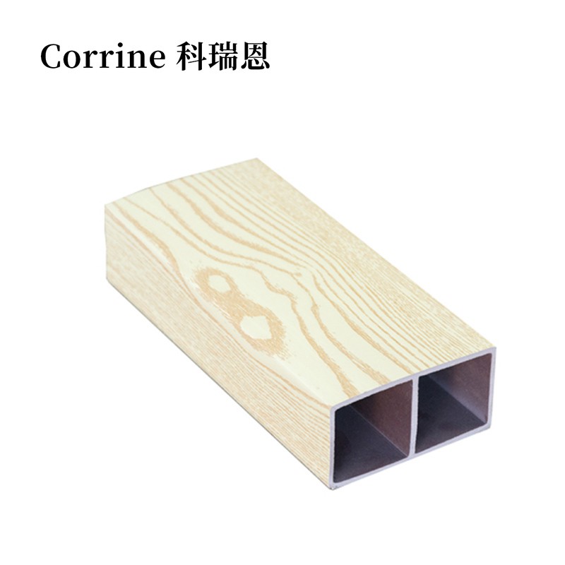 Marble Surface Square Tube Co-extrution 40*25 Indoor Timber best