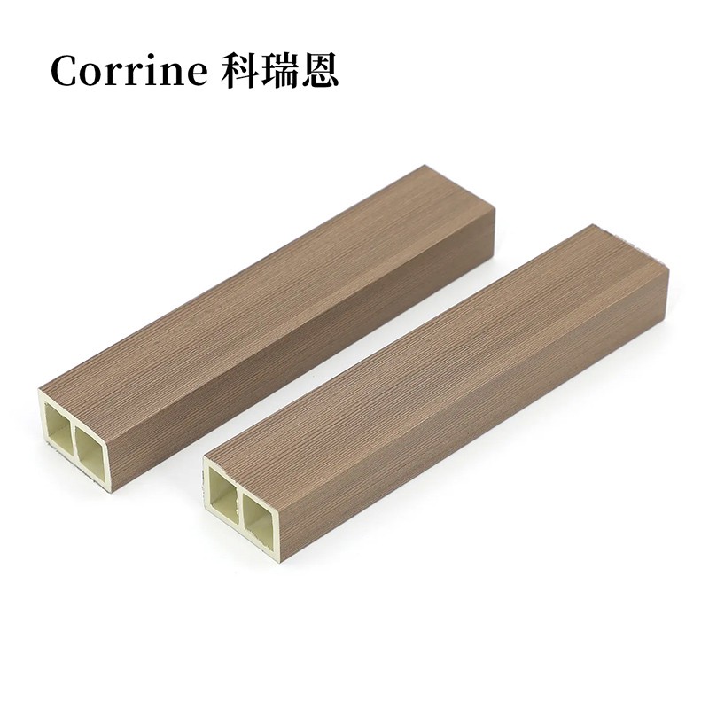 Marble Surface Square Tube Co-extrution 40*25 Indoor Timber factory