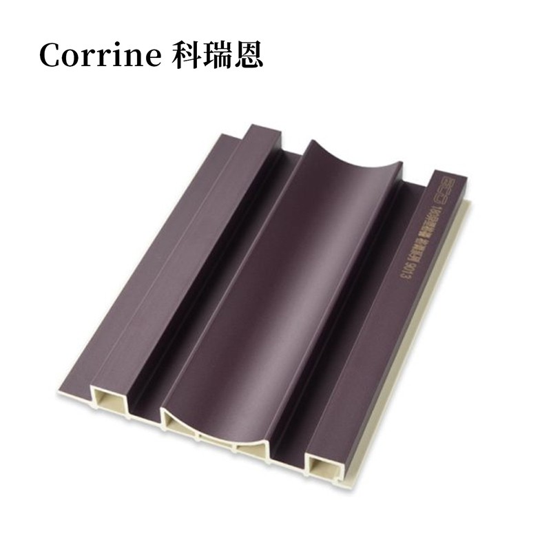 Osvijetljena dekorativna unutarnja WPC profilirana ploča