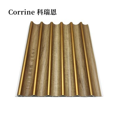 Dual-ton Krug unutar drvene ploče 3D teksture Uzglavlje spavaće sobe