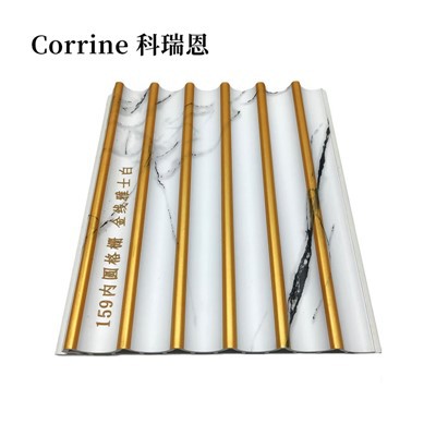 Dvo-bojna unutarnja kružna drvena ploča Orah-bijeli laminat