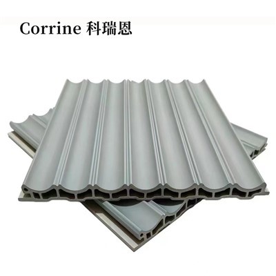 WPC ploča od valovitog lima Vodootporna vanjska zidna obloga Jednostavna instalacija